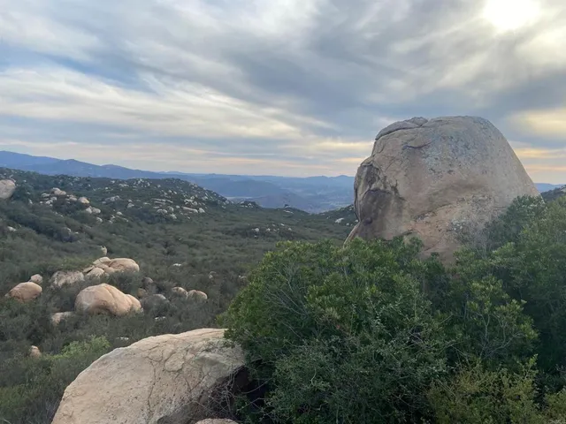 a view of a lake in middle of the green field