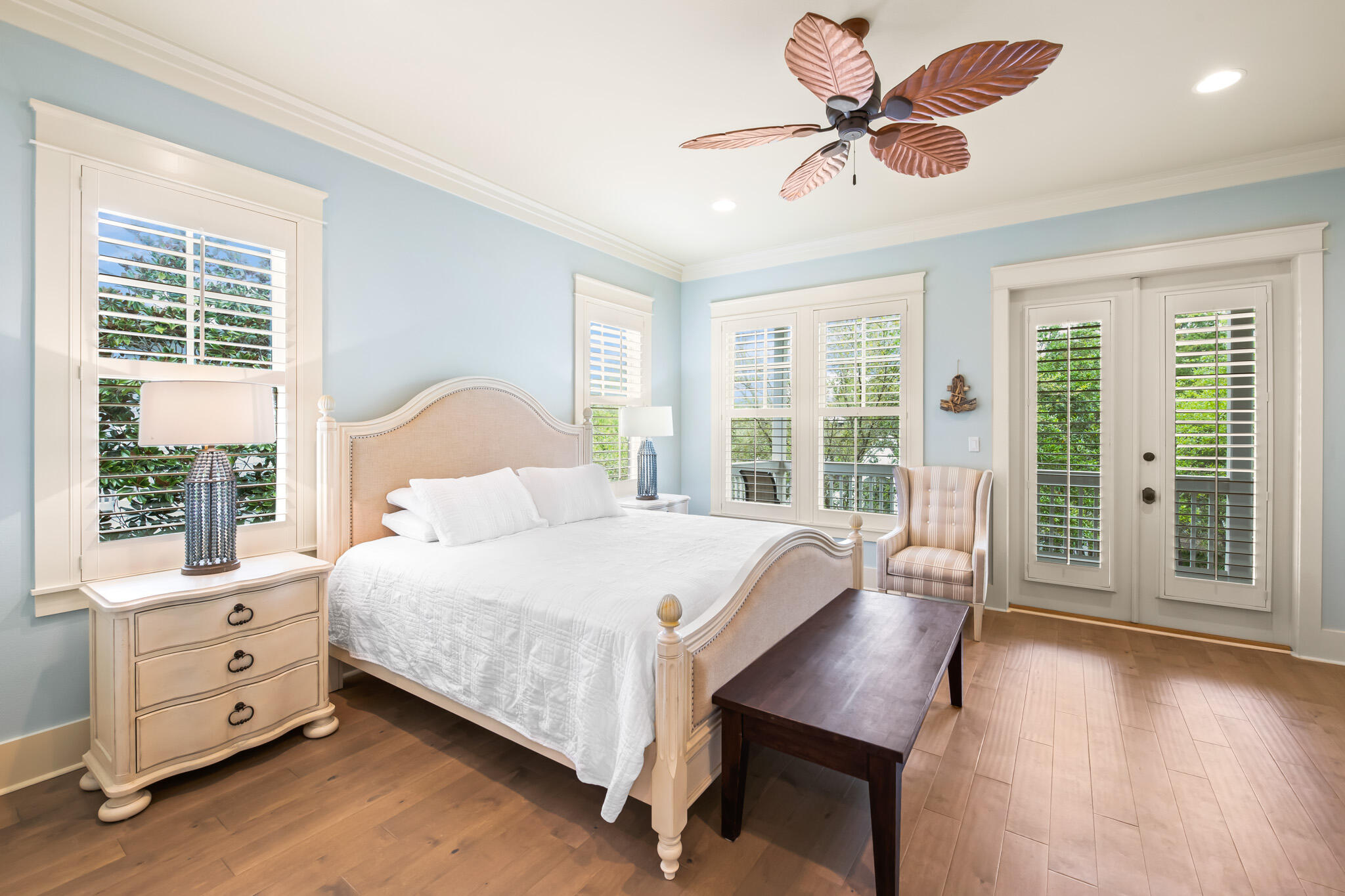 70 Pine Crest Circle Inlet Beach, FL 32461 - Photo 14 of 43 a bedroom with a large bed and a window