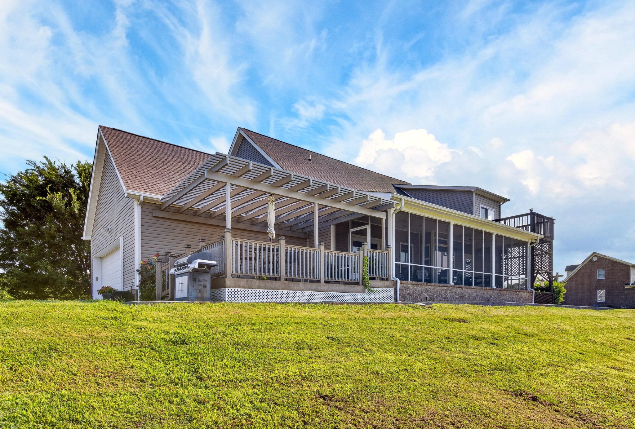 759 Pinhook Road Calhoun, TN 37309 - Photo 46 of 70 a view of a house with swimming pool and porch