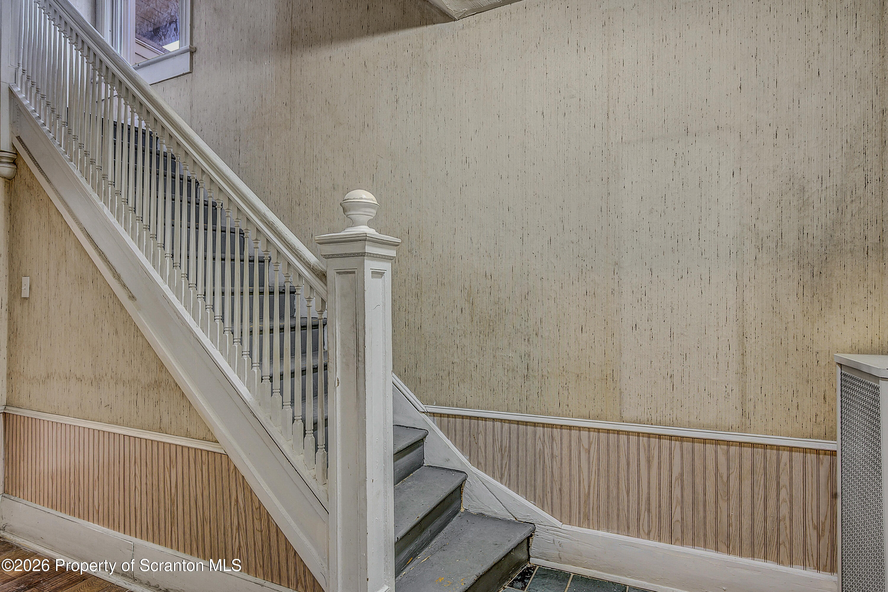 905 Albright Avenue Scranton, PA 18508 - Photo 11 of 56 a view of staircase with railing and white walls