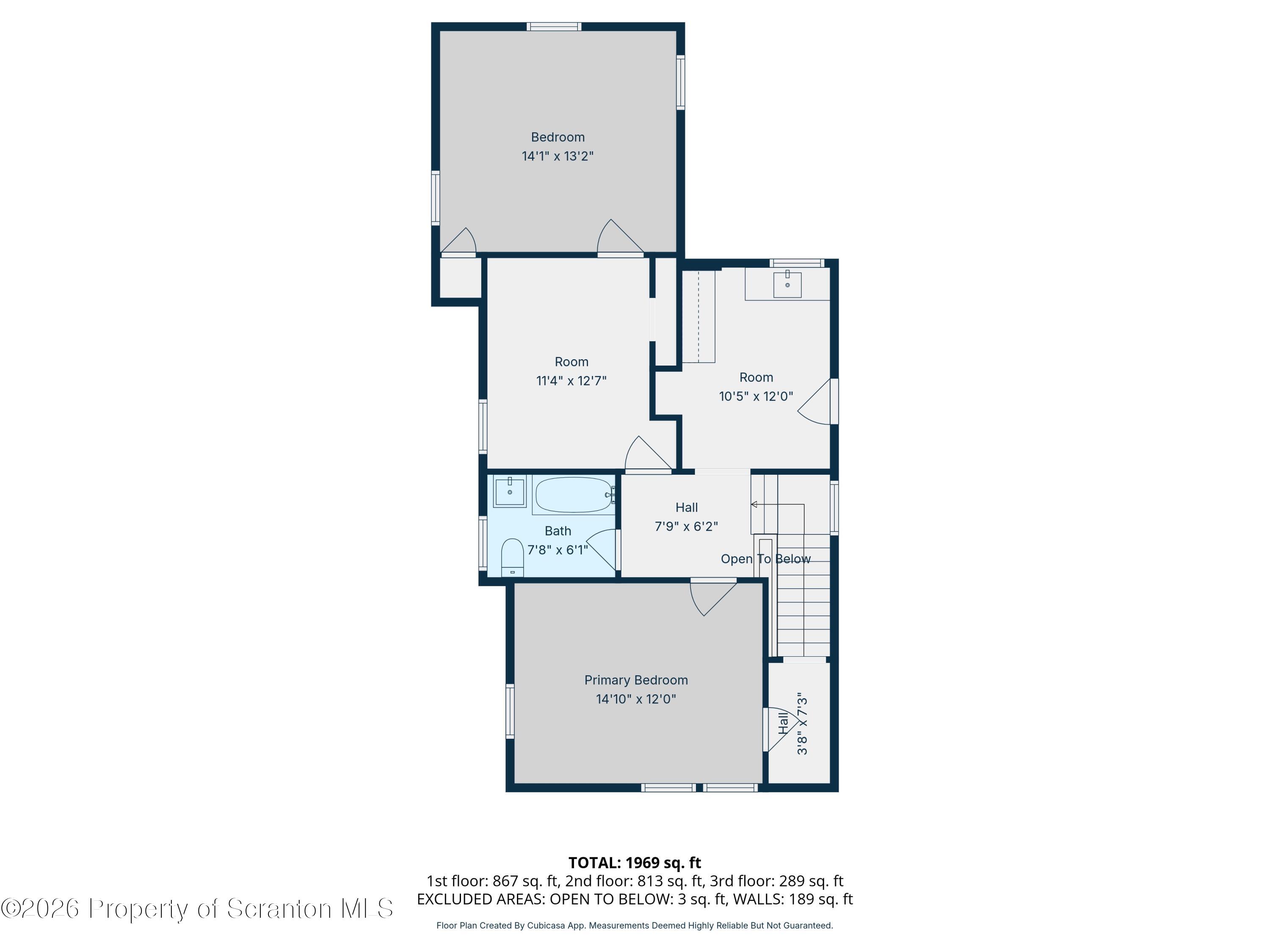 905 Albright Avenue Scranton, PA 18508 - Photo 54 of 56 a picture of floor plan