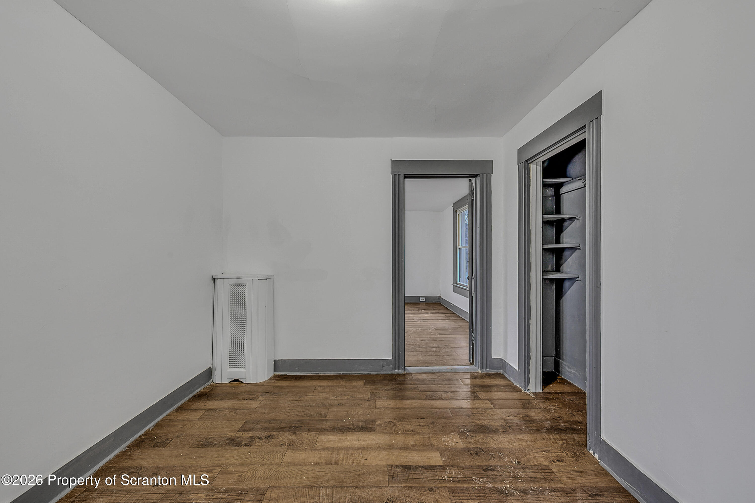 905 Albright Avenue Scranton, PA 18508 - Photo 36 of 56 a view of an empty room with closet and a window