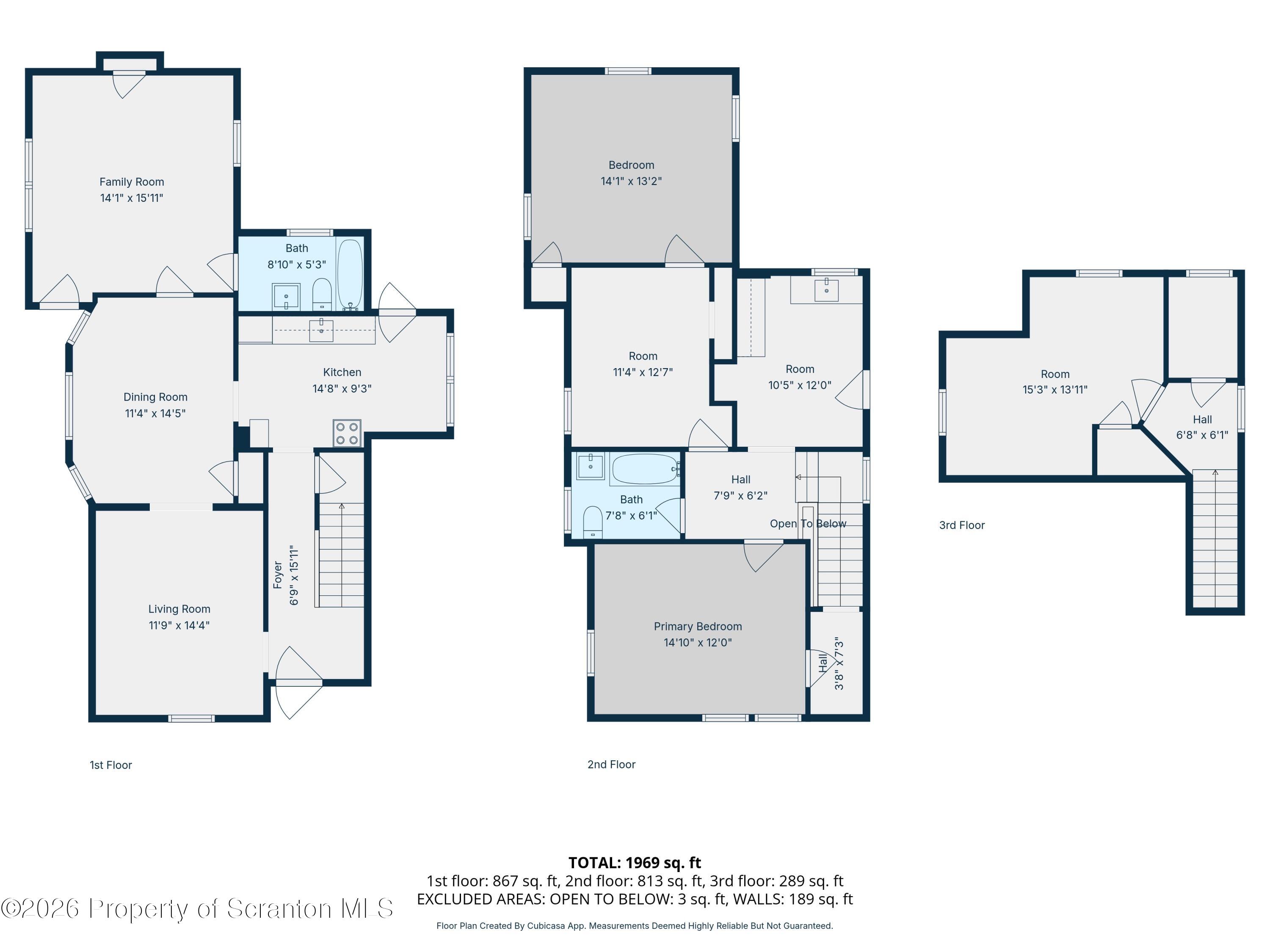 905 Albright Avenue Scranton, PA 18508 - Photo 56 of 56 2D Floor Plan for 905 Albright Avenue Su
