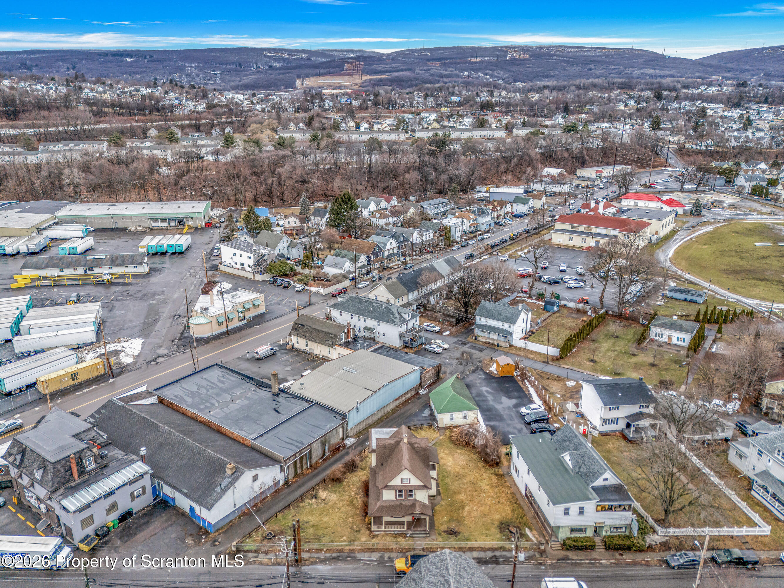 905 Albright Avenue Scranton, PA 18508 - Photo 47 of 56 an aerial view of a city