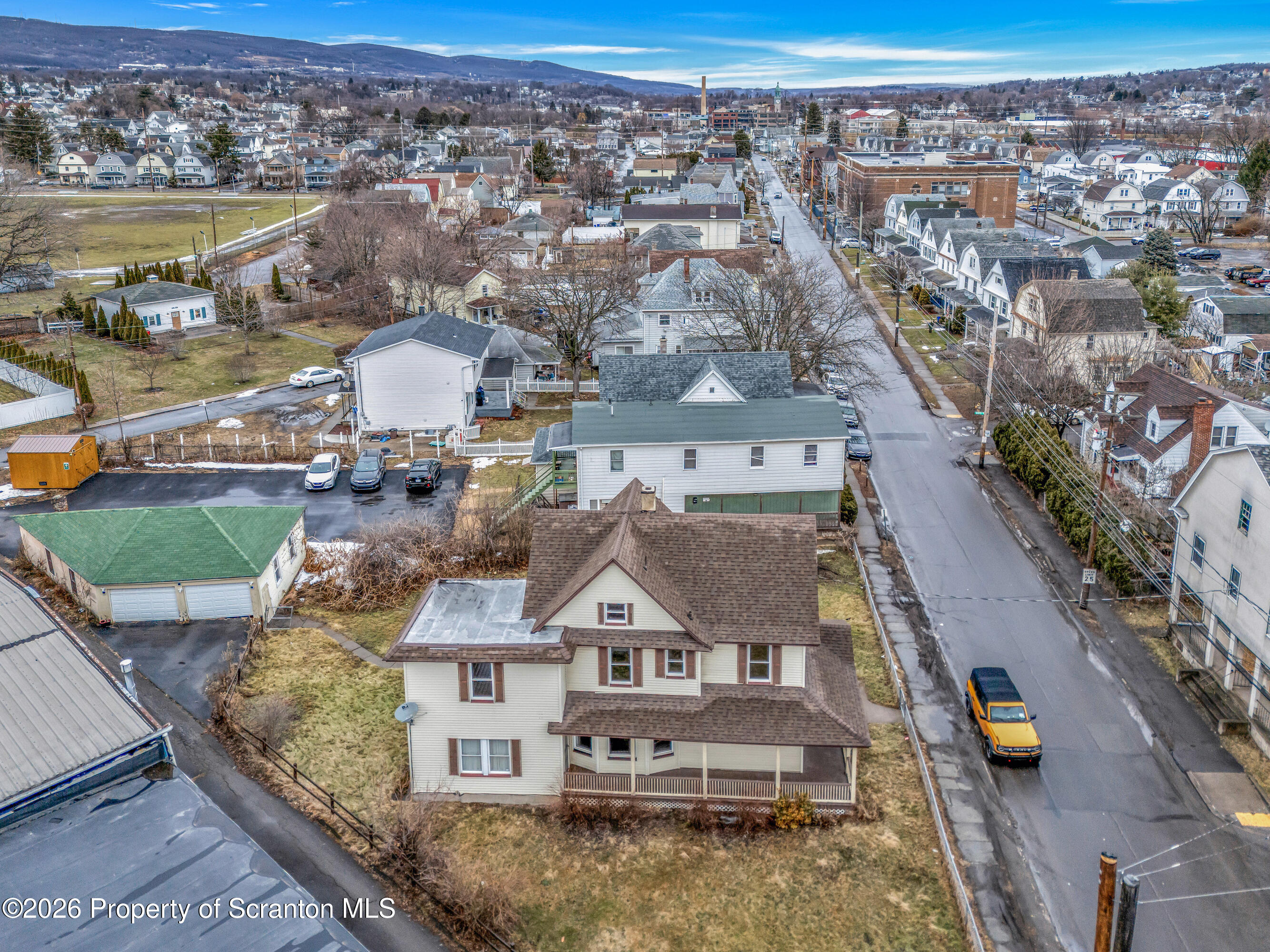 905 Albright Avenue Scranton, PA 18508 - Photo 52 of 56 an aerial view of residential houses with outdoor space