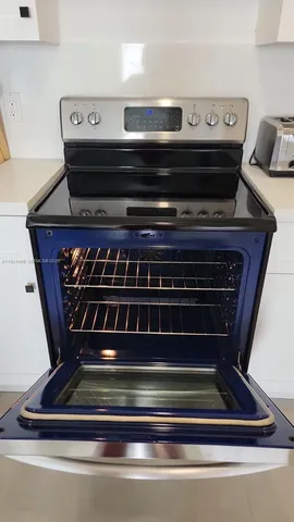 a close view of stove top oven