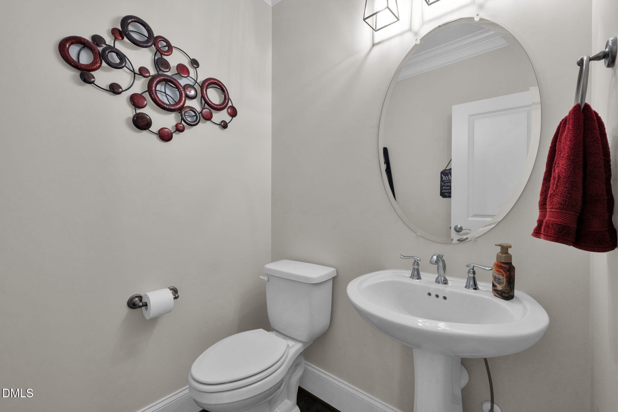 106 Garrison Farm Road Mebane, NC 27302 - Photo 26 of 46 a bathroom with a sink mirror and toilet