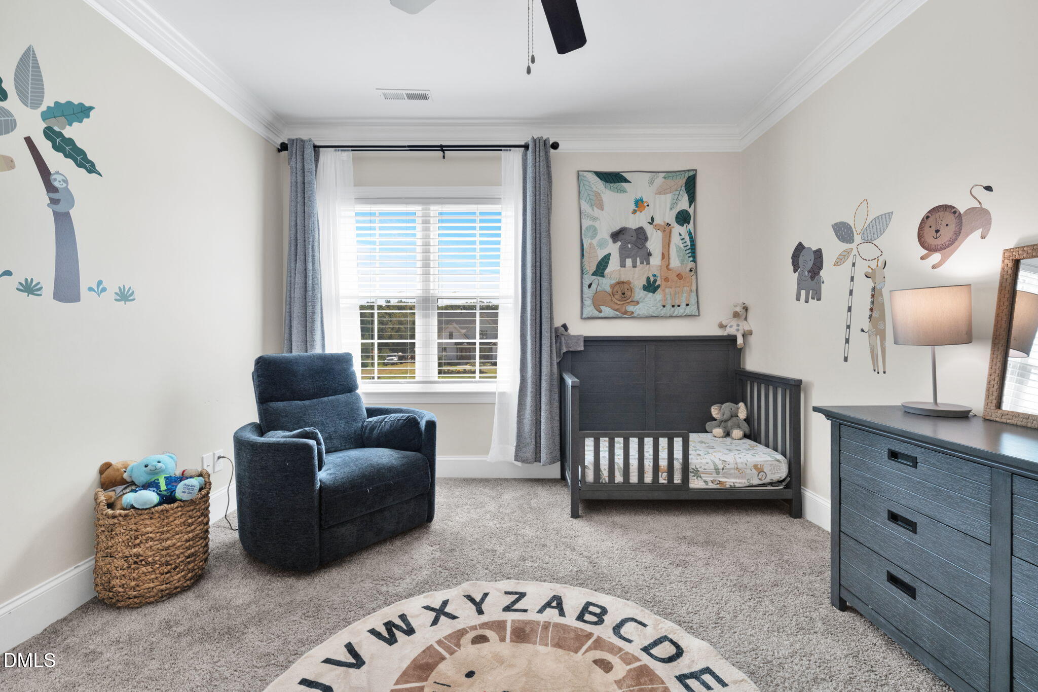 106 Garrison Farm Road Mebane, NC 27302 - Photo 30 of 46 a bedroom with furniture and a large window