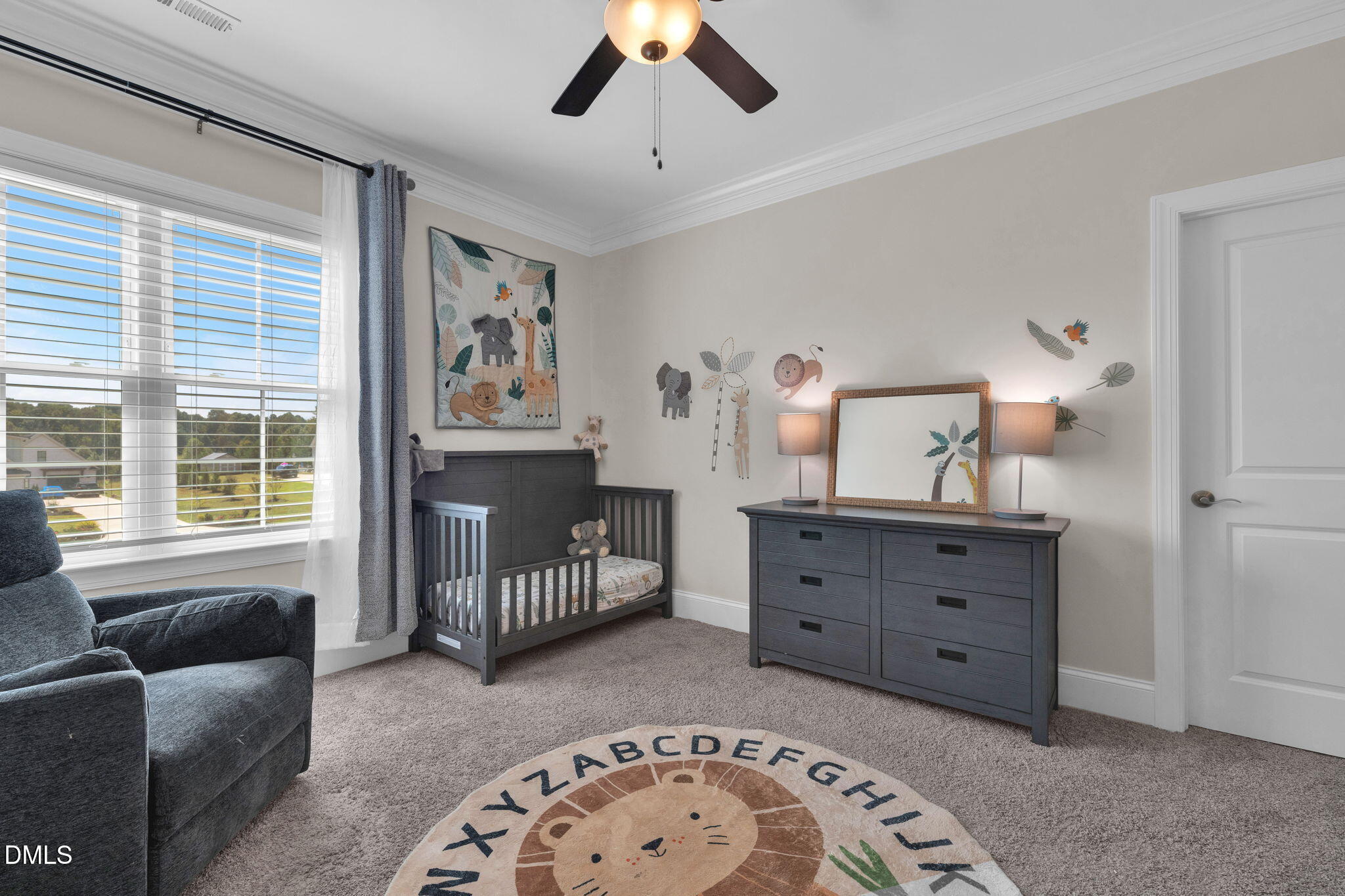 106 Garrison Farm Road Mebane, NC 27302 - Photo 31 of 46 a bed room with a bed and a television