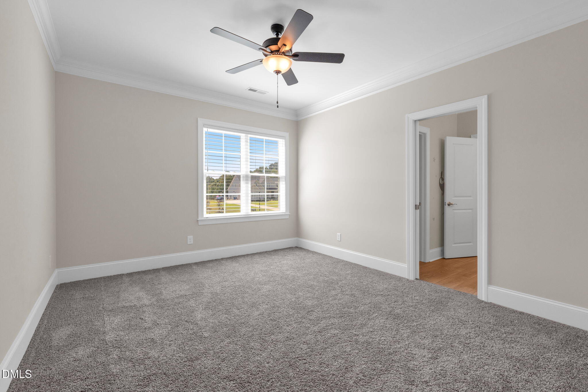 106 Garrison Farm Road Mebane, NC 27302 - Photo 35 of 46 an empty room with windows and fan