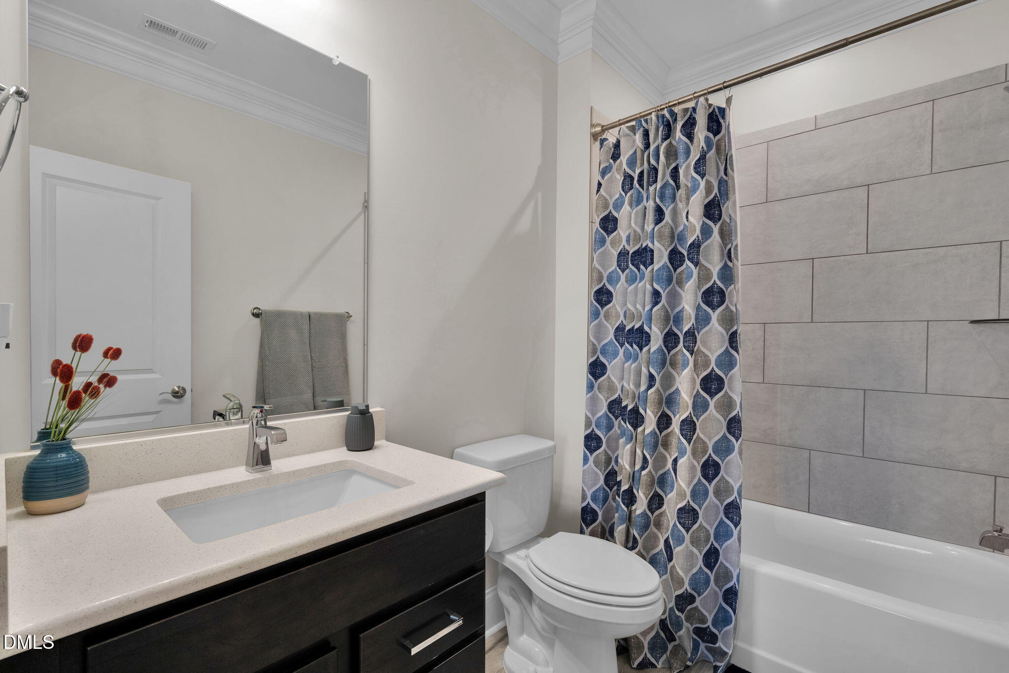 106 Garrison Farm Road Mebane, NC 27302 - Photo 37 of 46 a bathroom with a sink a toilet and a bathtub