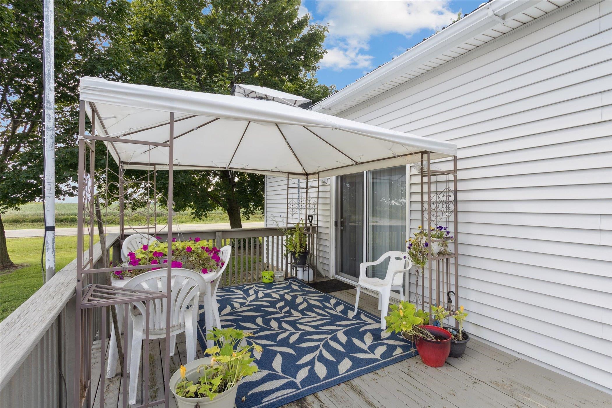 976 East Cedarville Road Freeport, IL 61032 - Photo 37 of 48 a view of outdoor space yard and patio