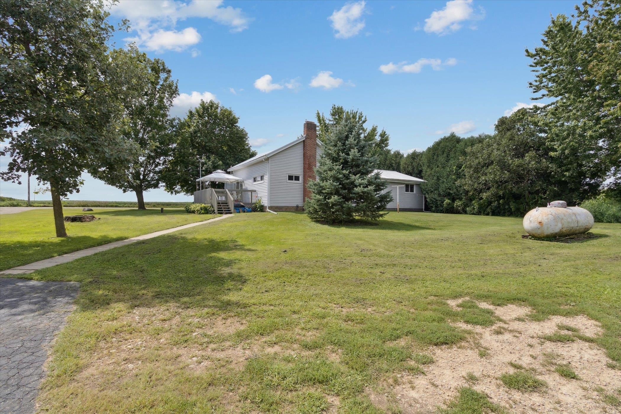 976 East Cedarville Road Freeport, IL 61032 - Photo 46 of 48 a view of a field with large trees