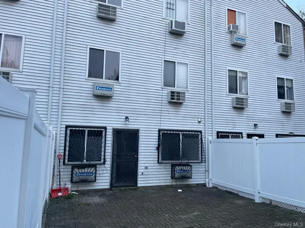 a view of a house with a door