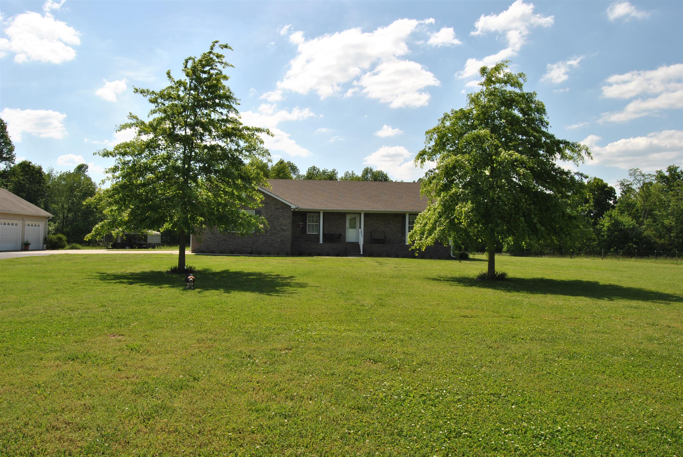 ALL Brick house on 9.6 beautiful acres. 