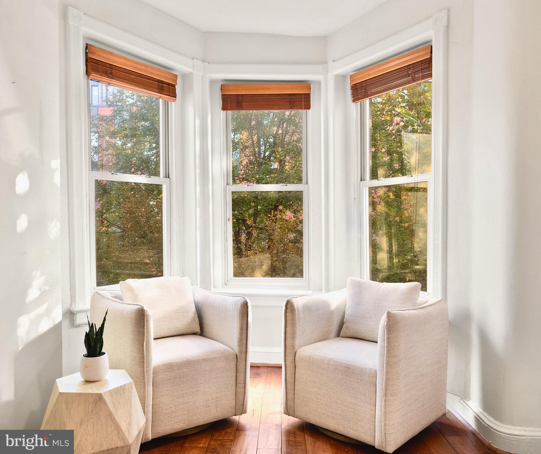 925 R Street Northwest Washington, DC 20001 - Photo 16 of 23 a living room with furniture and a large window