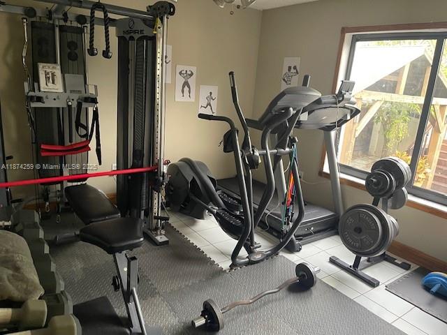 2701 Southwest 79th Avenue Miami, FL 33155 - Photo 52 of 53 a view of a room with gym equipment