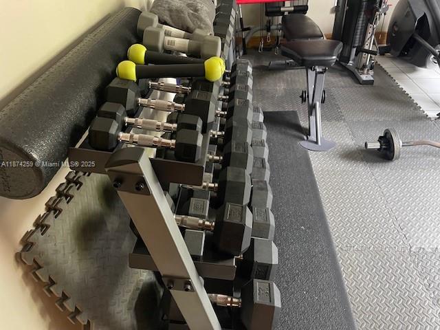 2701 Southwest 79th Avenue Miami, FL 33155 - Photo 53 of 53 a view of a room with gym equipment