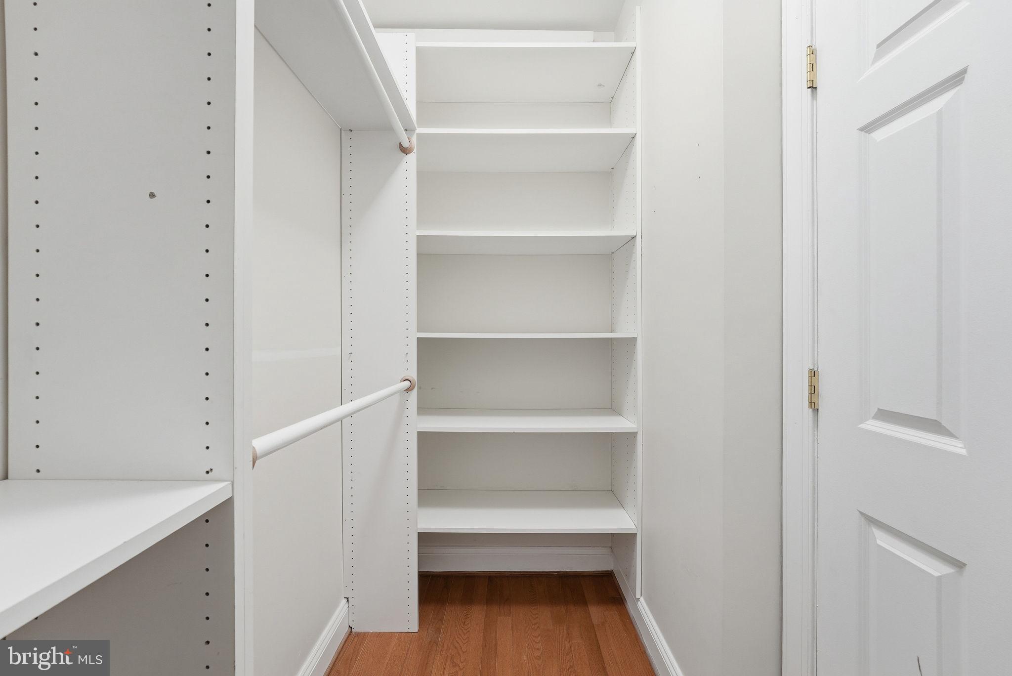 1229 12th Street Northwest, Unit 109 Washington, DC 20005 - Photo 13 of 23 a view of an empty walk in closet