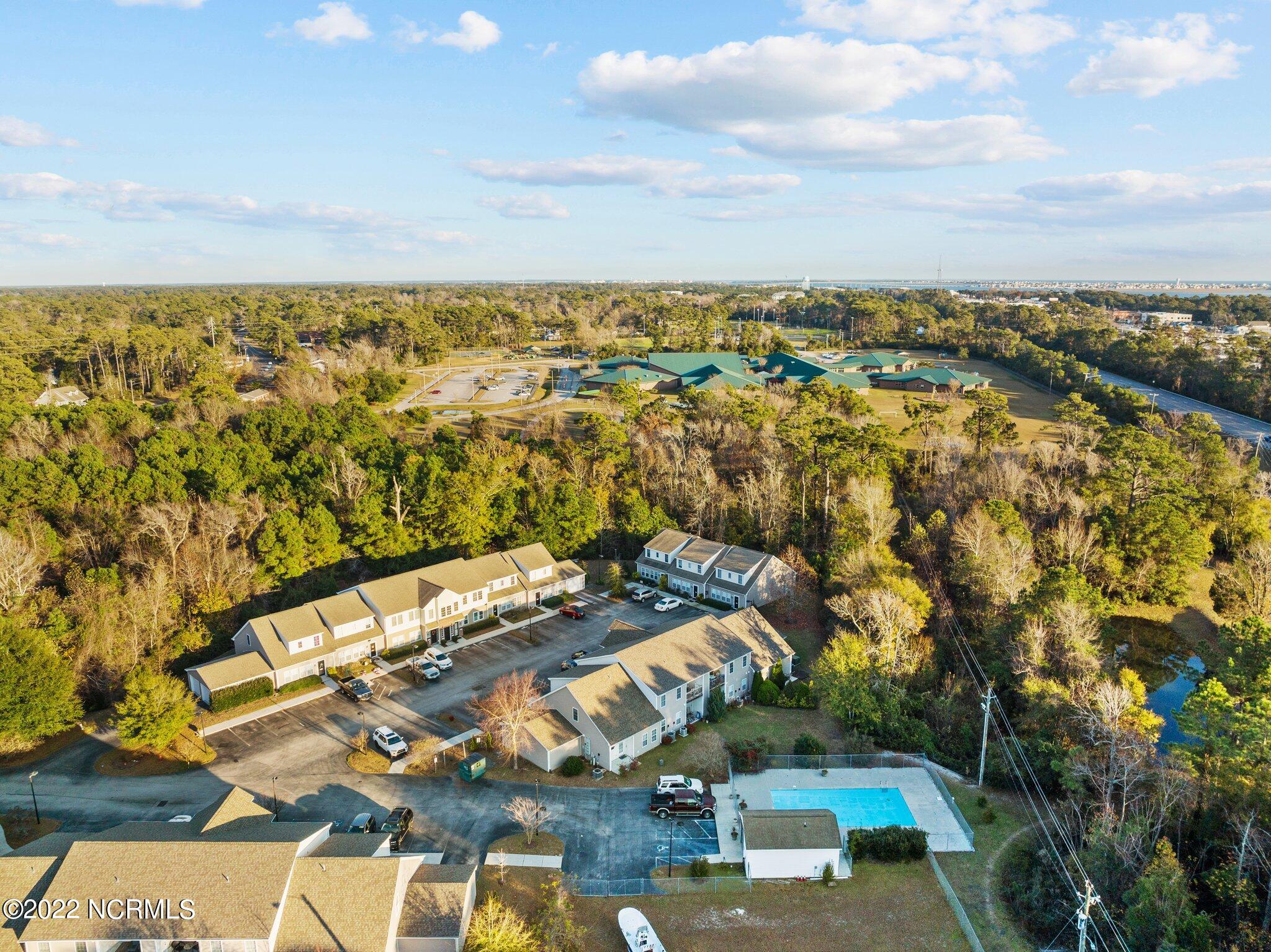 4513 Country Club Road, Unit 104F Morehead City, NC 28557 - Photo 22 of 22 Aerial of Property