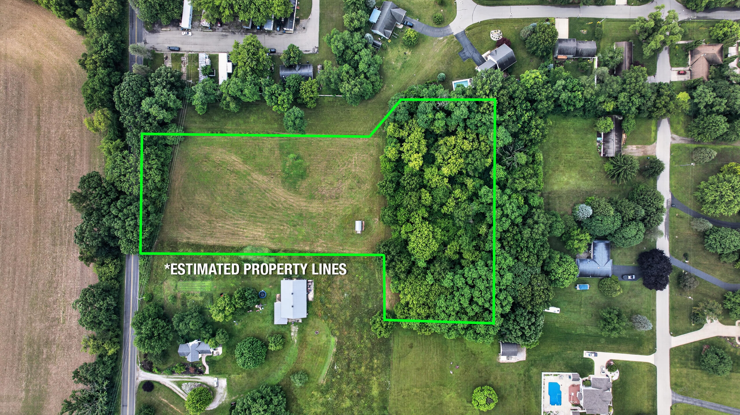 S Ville Spring Arbor, MI 49283 - Photo 2 of 9 South Dearing Rd (VL Parcel Aerials) - 1