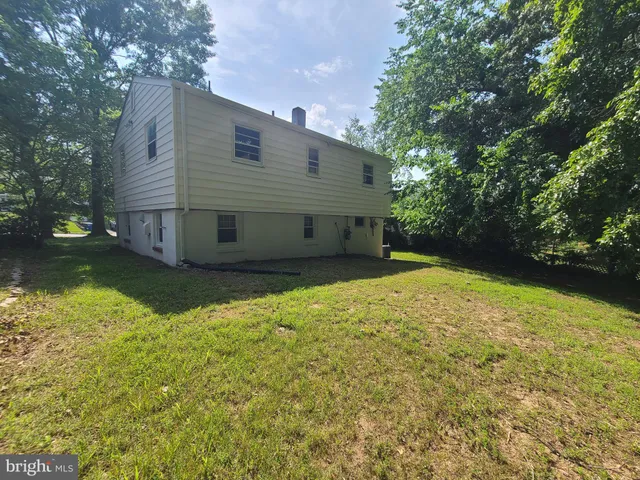 a backyard of a house