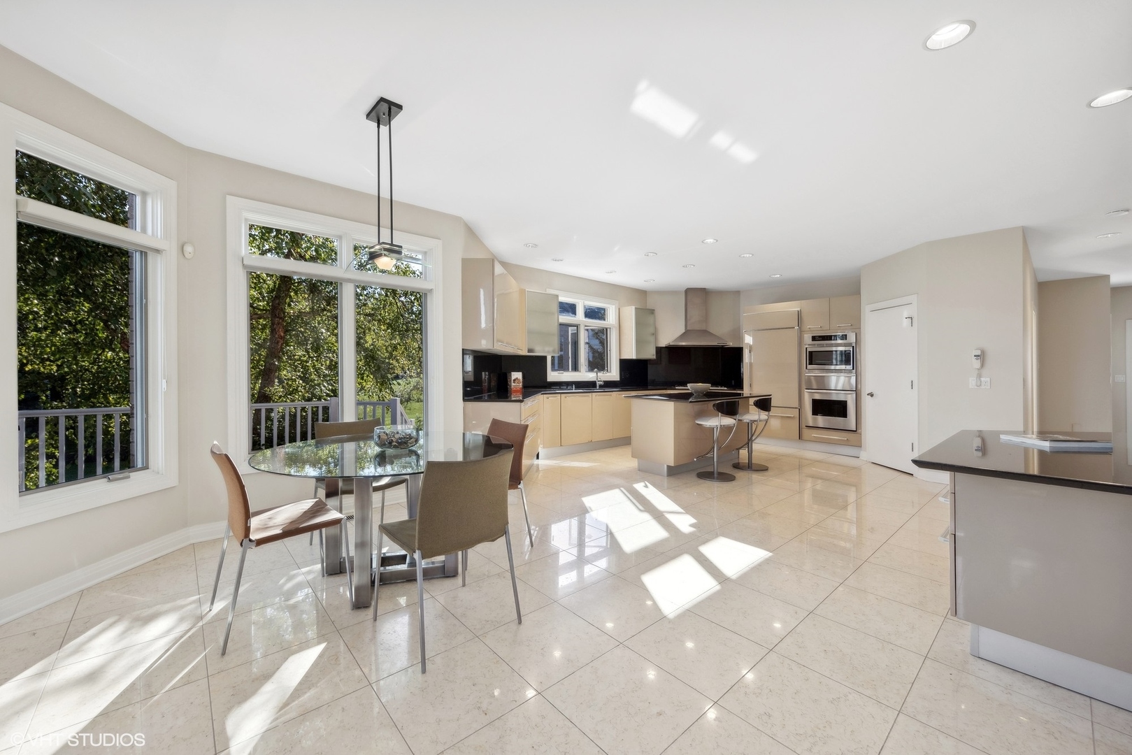 6885 Fieldstone Drive Burr Ridge, IL 60527 - Photo 8 of 37 a view of a dining room and livingroom view