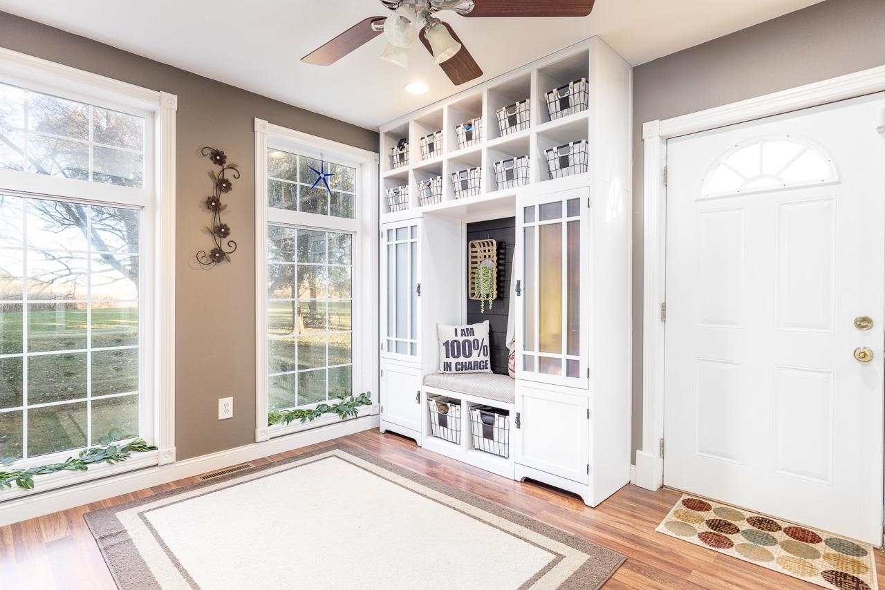 13382 Smith Road Winnebago, IL 61088 - Photo 12 of 55 a view of a living room with a large window