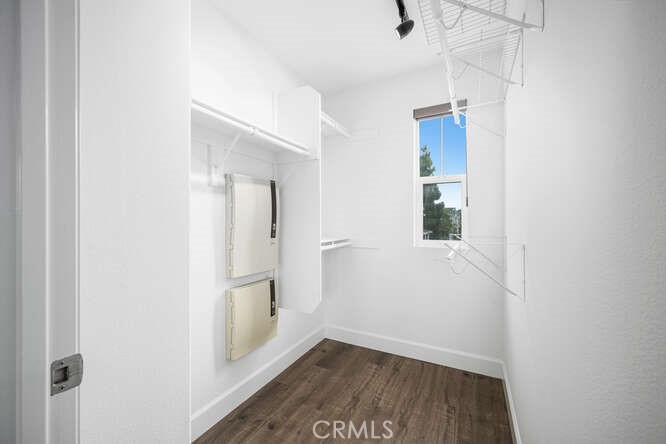 46 Hinterland Way Ladera Ranch, CA 92694 - Photo 32 of 46 a view of empty room with wooden floor and fan