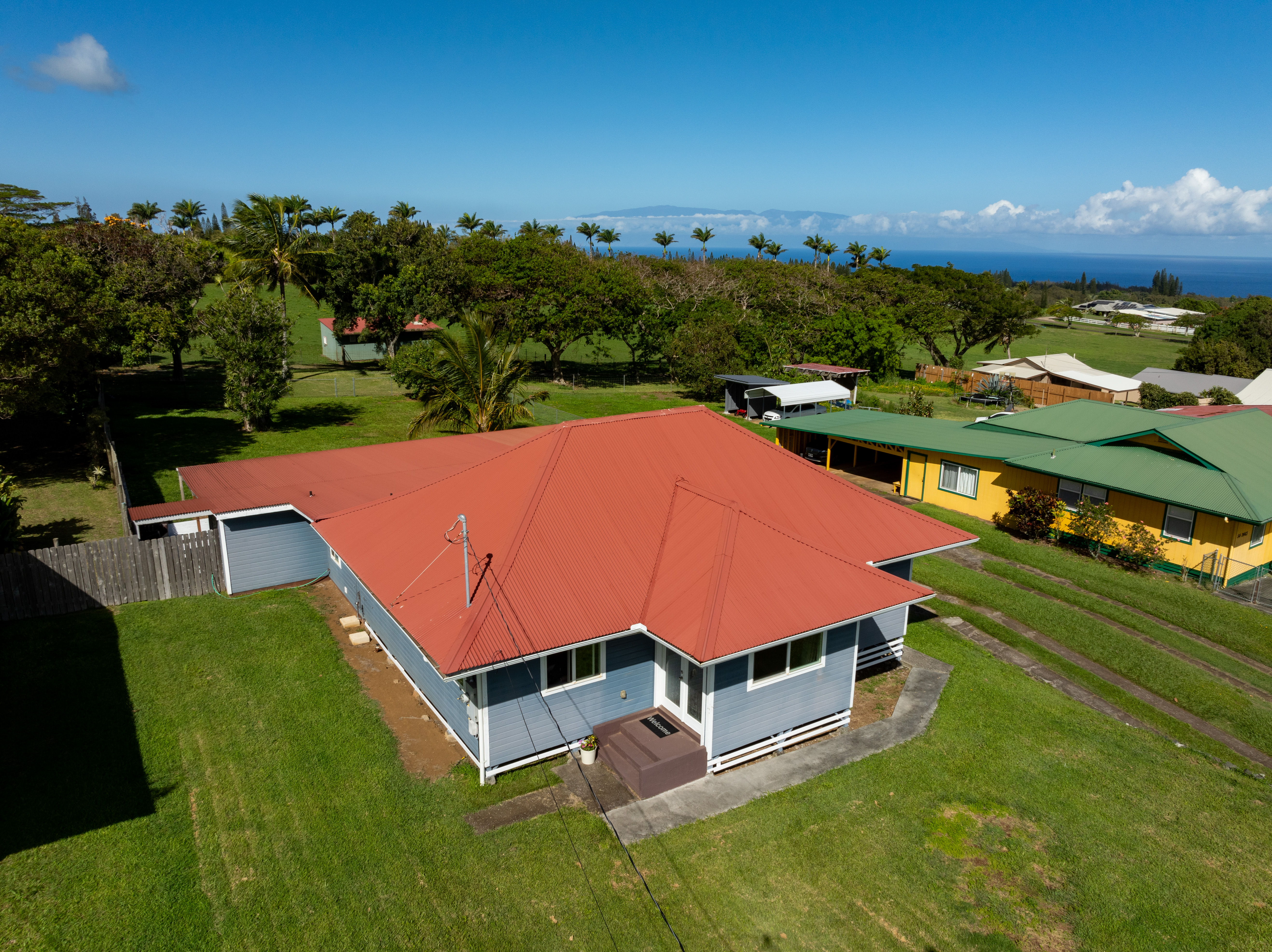 54-2461 Kynnersley Road Kapaau, HI 96755 - Photo 11 of 30 an aerial view of a pool playground residential houses with outdoor space