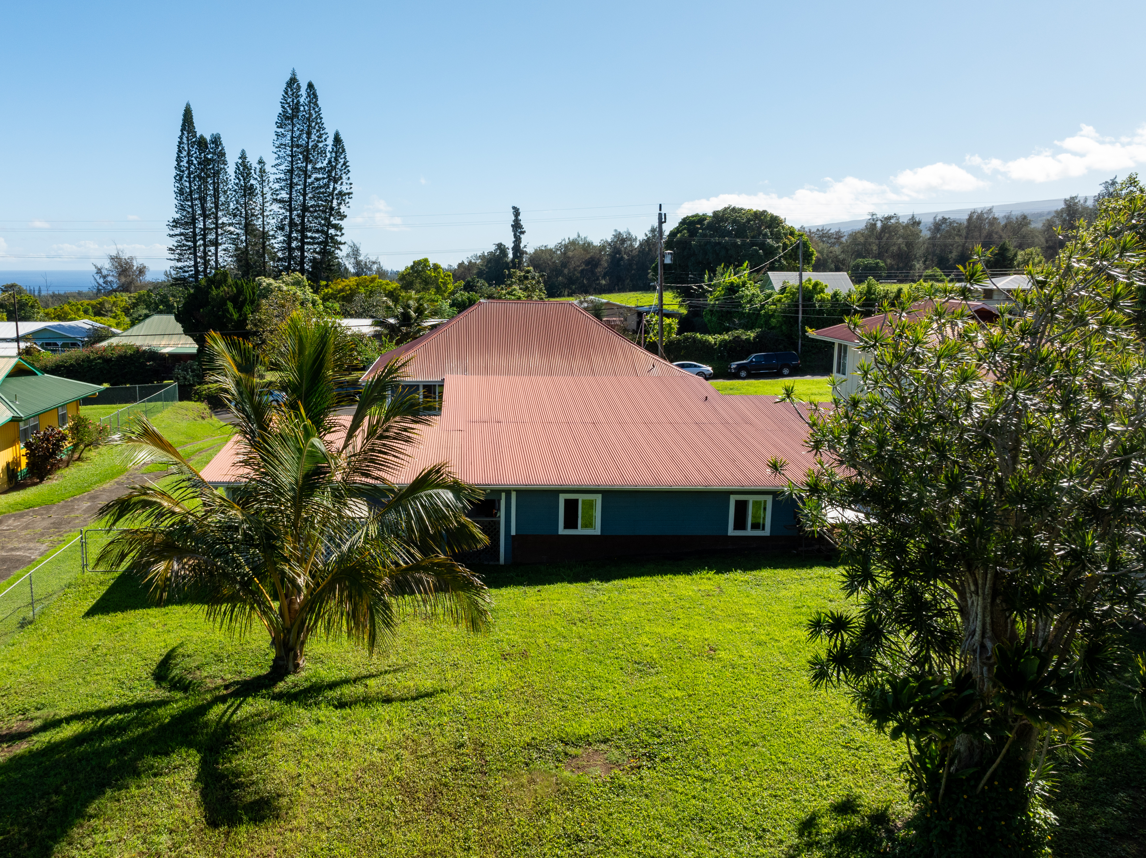54-2461 Kynnersley Road Kapaau, HI 96755 - Photo 25 of 30 a view of a swimming pool with a yard