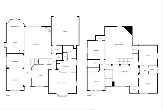a picture of floor plan
