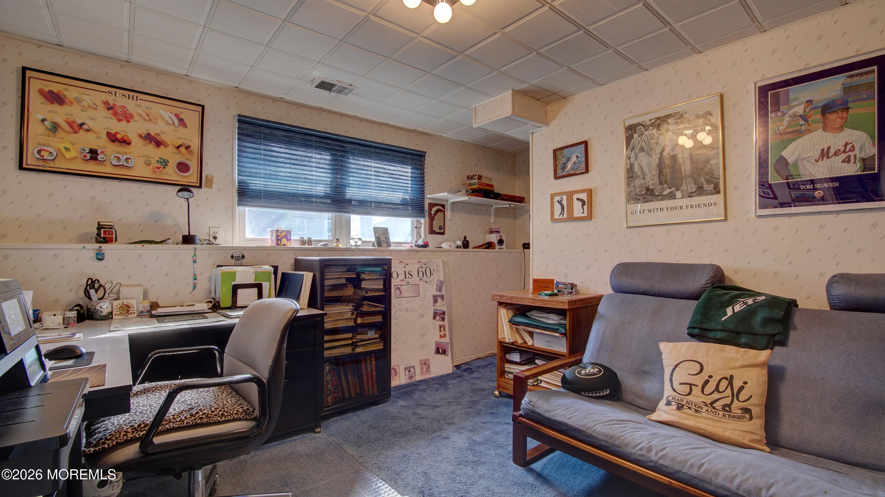 12 Cavan Lane Hazlet, NJ 07730 - Photo 28 of 34 a view of a workspace with furniture and a window