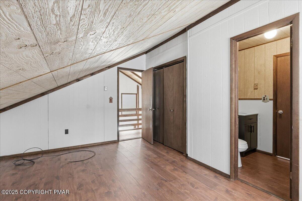 13 Sheffick Road Gouldsboro, PA 18424 - Photo 14 of 38 a view of empty room with wooden floor