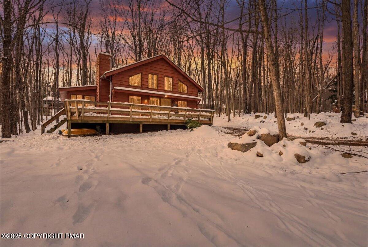 13 Sheffick Road Gouldsboro, PA 18424 - Photo 2 of 38 a view of a house with a yard
