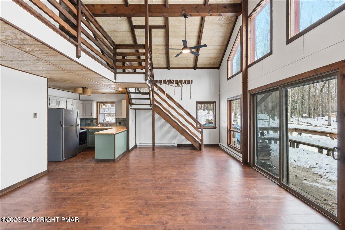 13 Sheffick Road Gouldsboro, PA 18424 - Photo 28 of 38 a view of an entryway with wooden floor