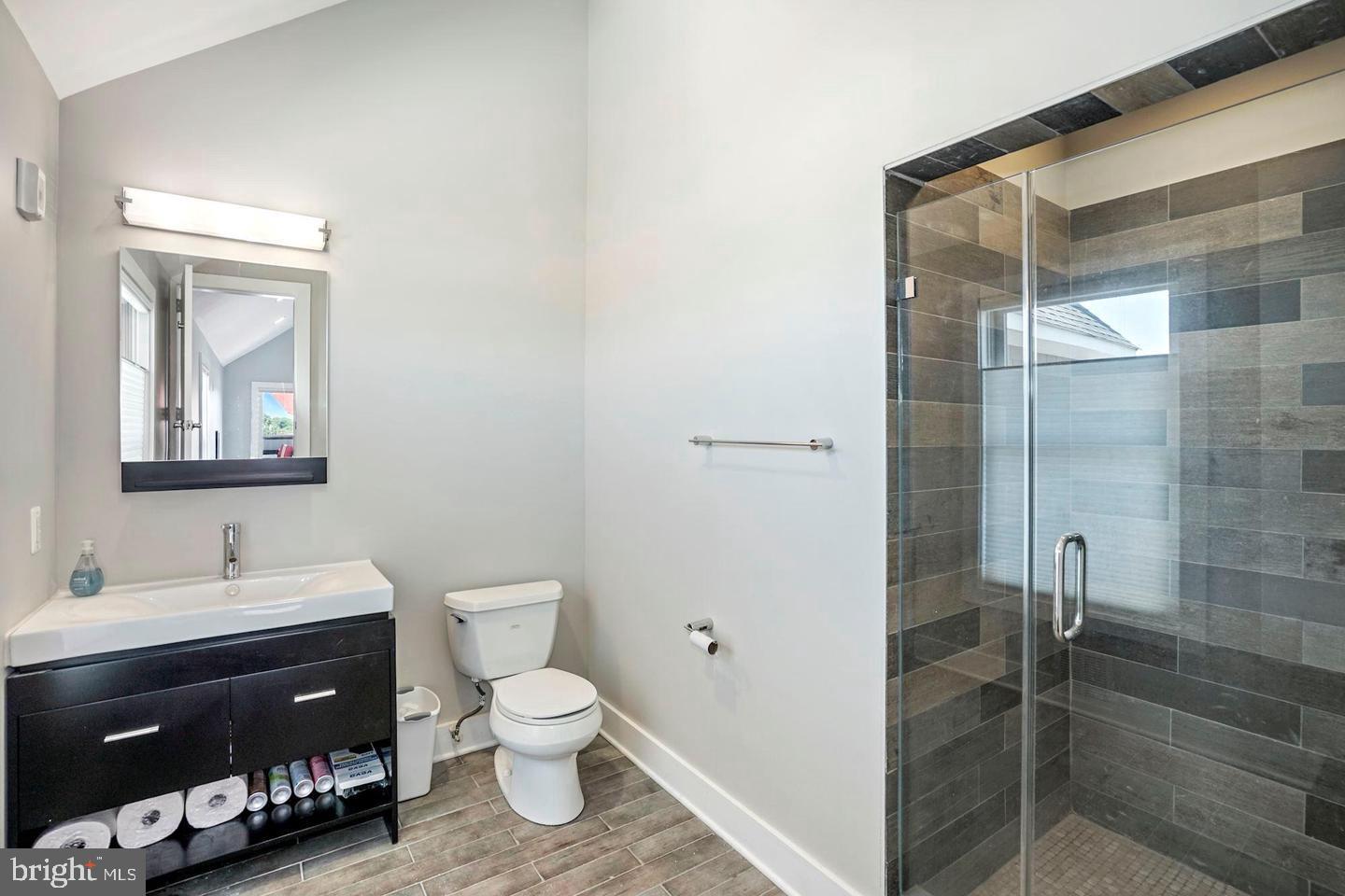 245 15th Street Southeast, Unit 403 Washington, DC 20003 - Photo 17 of 24 Spa-Like Bathroom with Walk-In Shower