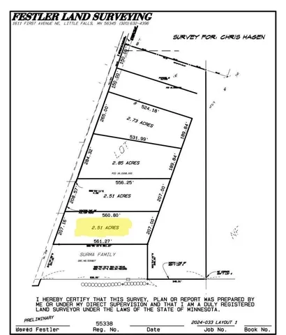 $165,000 | Tbd Tbd Hillton Road, Little Falls, MN 56345