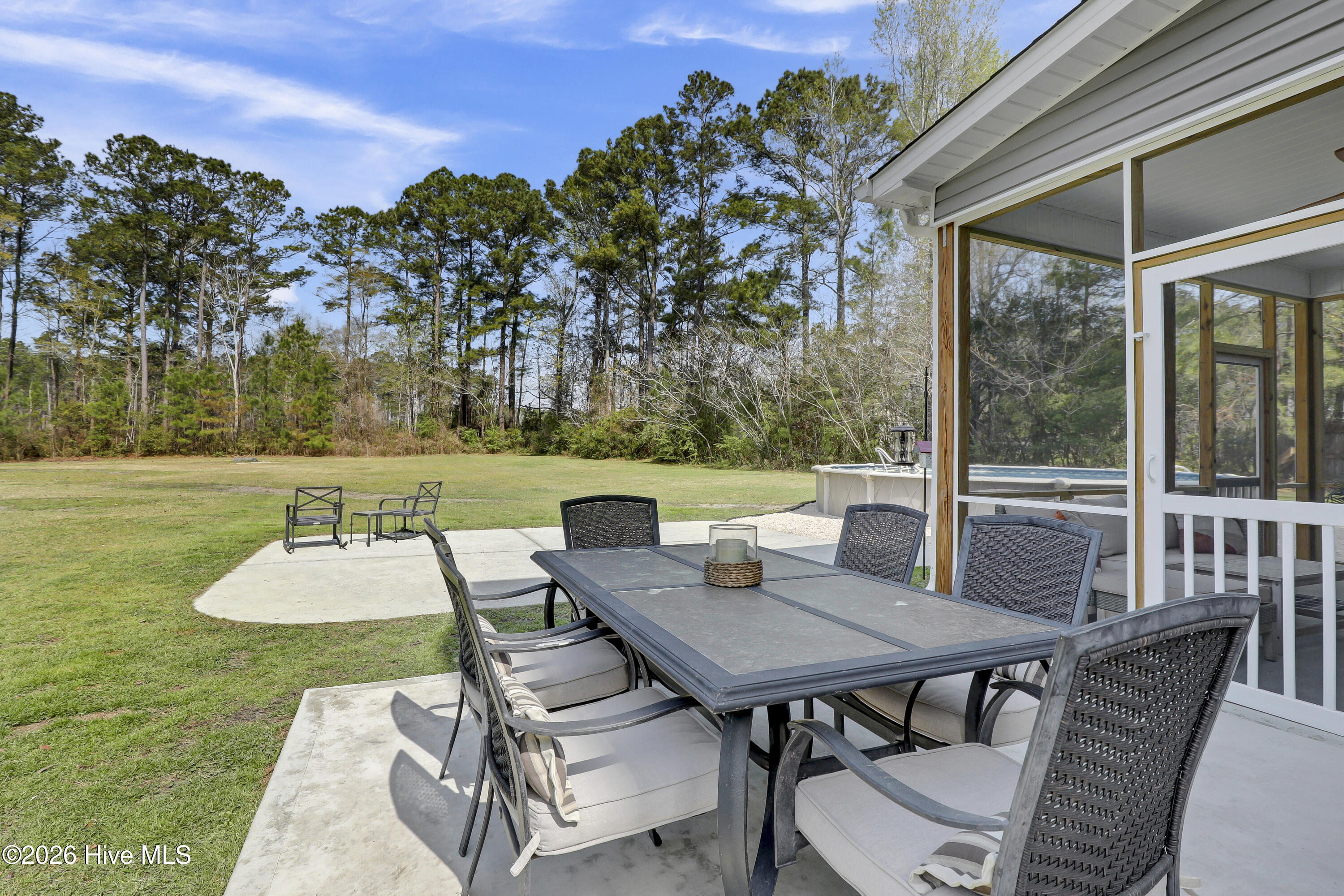 219 High Hill Road Jacksonville, NC 28540 - Photo 34 of 47 Extended Patio Area