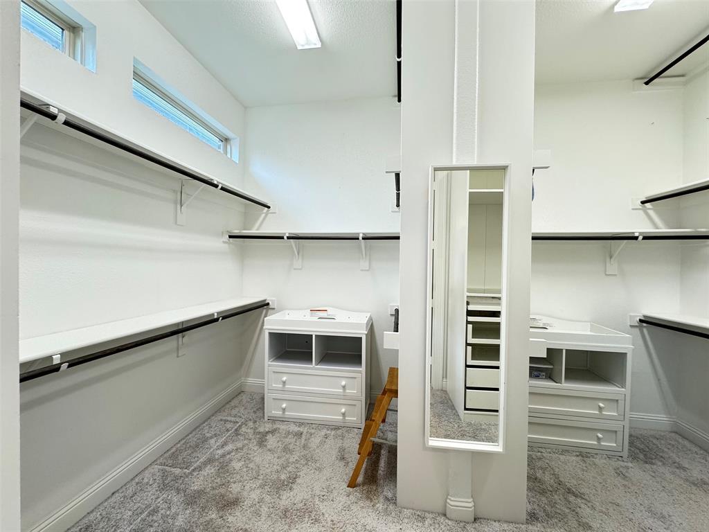 12407 Scottswood Road Frisco, TX 75035 - Photo 12 of 14 Walk in closet featuring light colored carpet