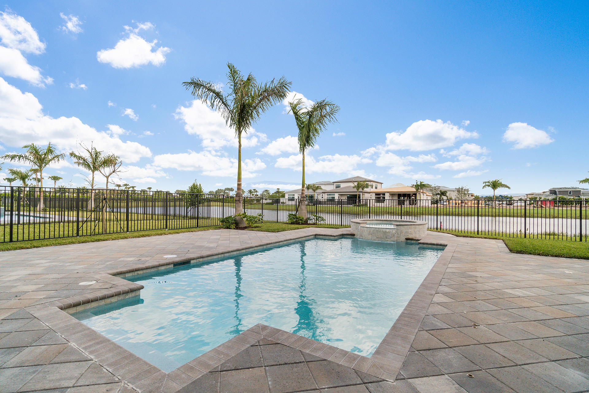 17334 Rosella Road Boca Raton, FL 33496 - Photo 41 of 50 a view of swimming pool with outdoor seating and city view