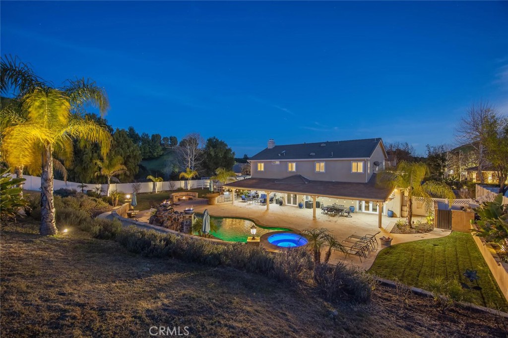 30177 Sagecrest Way Castaic, CA 91384 - Photo 51 of 54 a view of swimming pool with outdoor seating