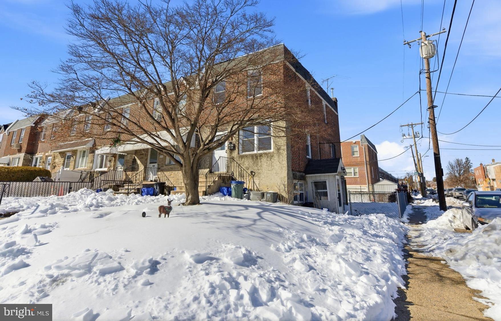 6266 Marsden Street Philadelphia, PA 19135 - Photo 2 of 27 a view of a snow on the side of a road
