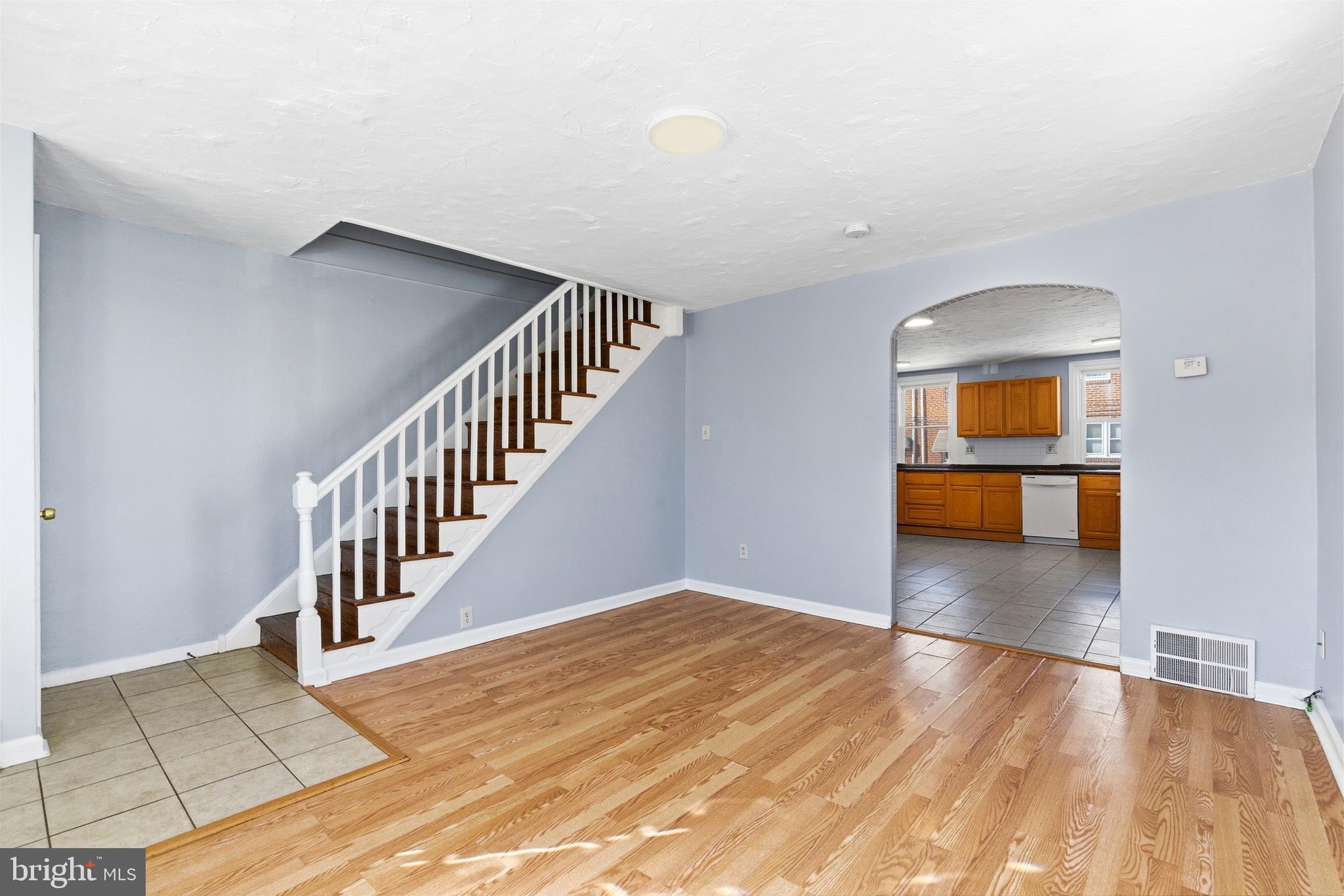 6266 Marsden Street Philadelphia, PA 19135 - Photo 5 of 27 a view of entryway and hall with wooden floor
