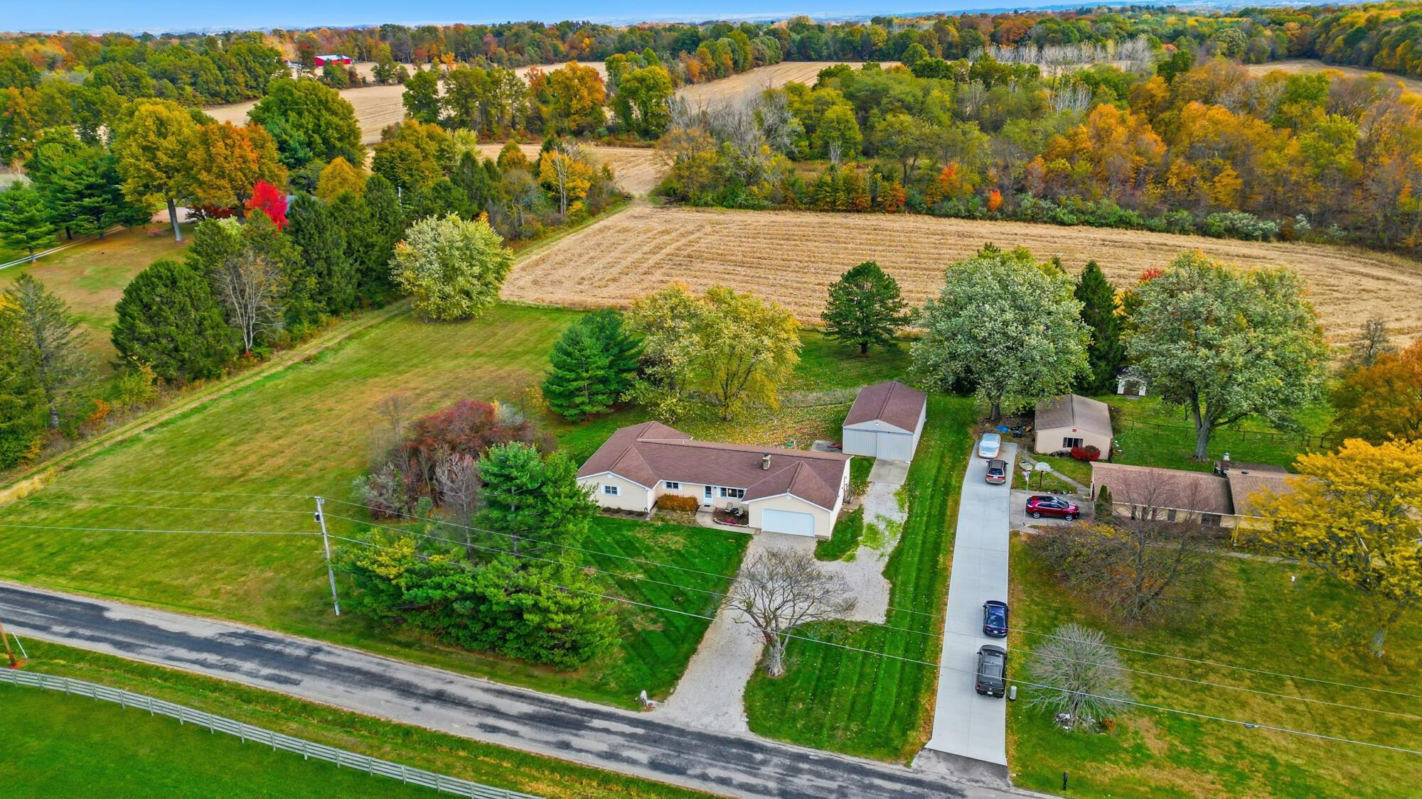 12644 Snyder Church Road Northwest Baltimore, OH 43105 - Photo 55 of 61 Aerial View - 12644 Snyder Church Road NW, Baltimore, OH 43105