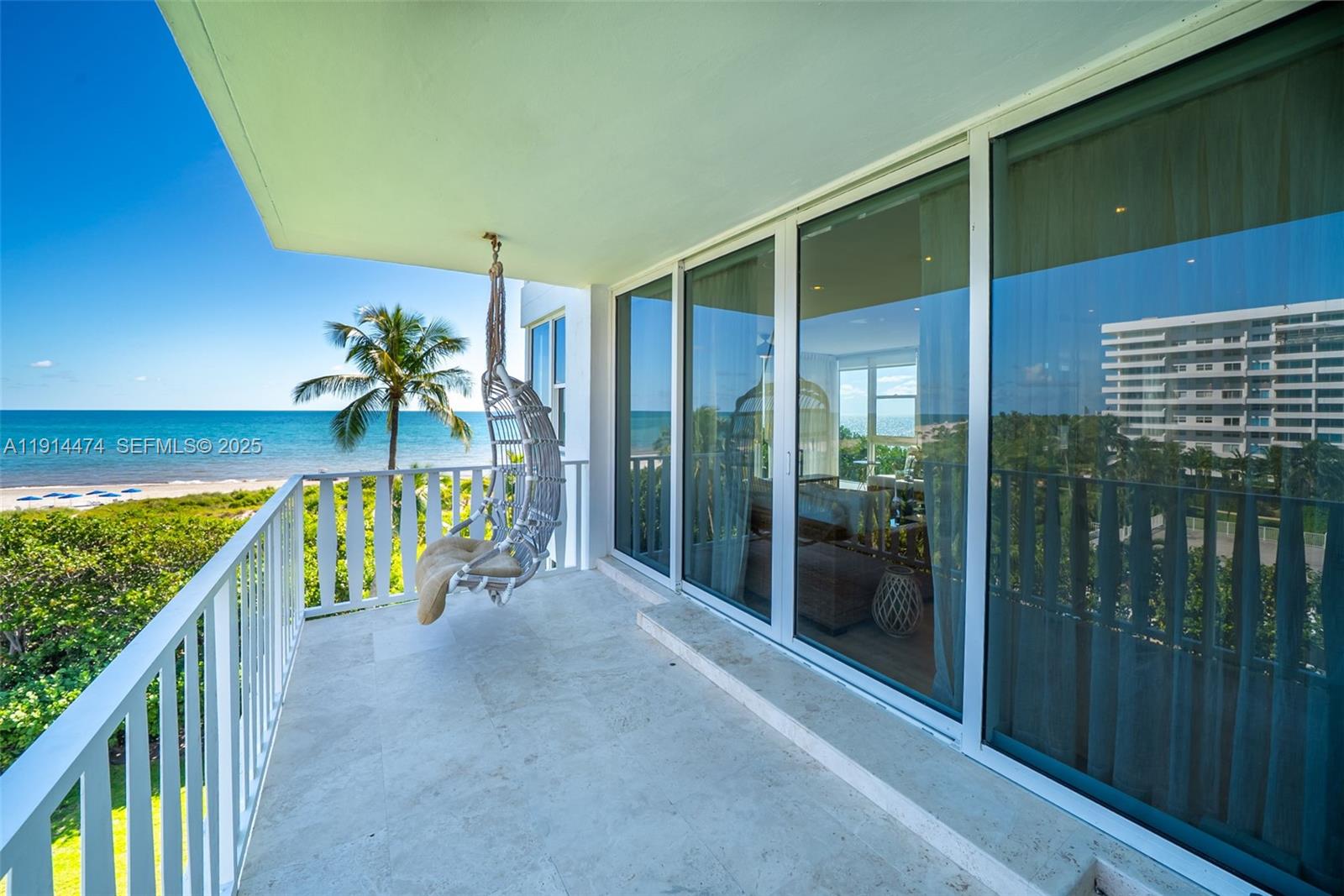 200 Ocean Ln Drive, Unit 501 Key Biscayne, FL 33149 - Photo 20 of 71 a view of a balcony