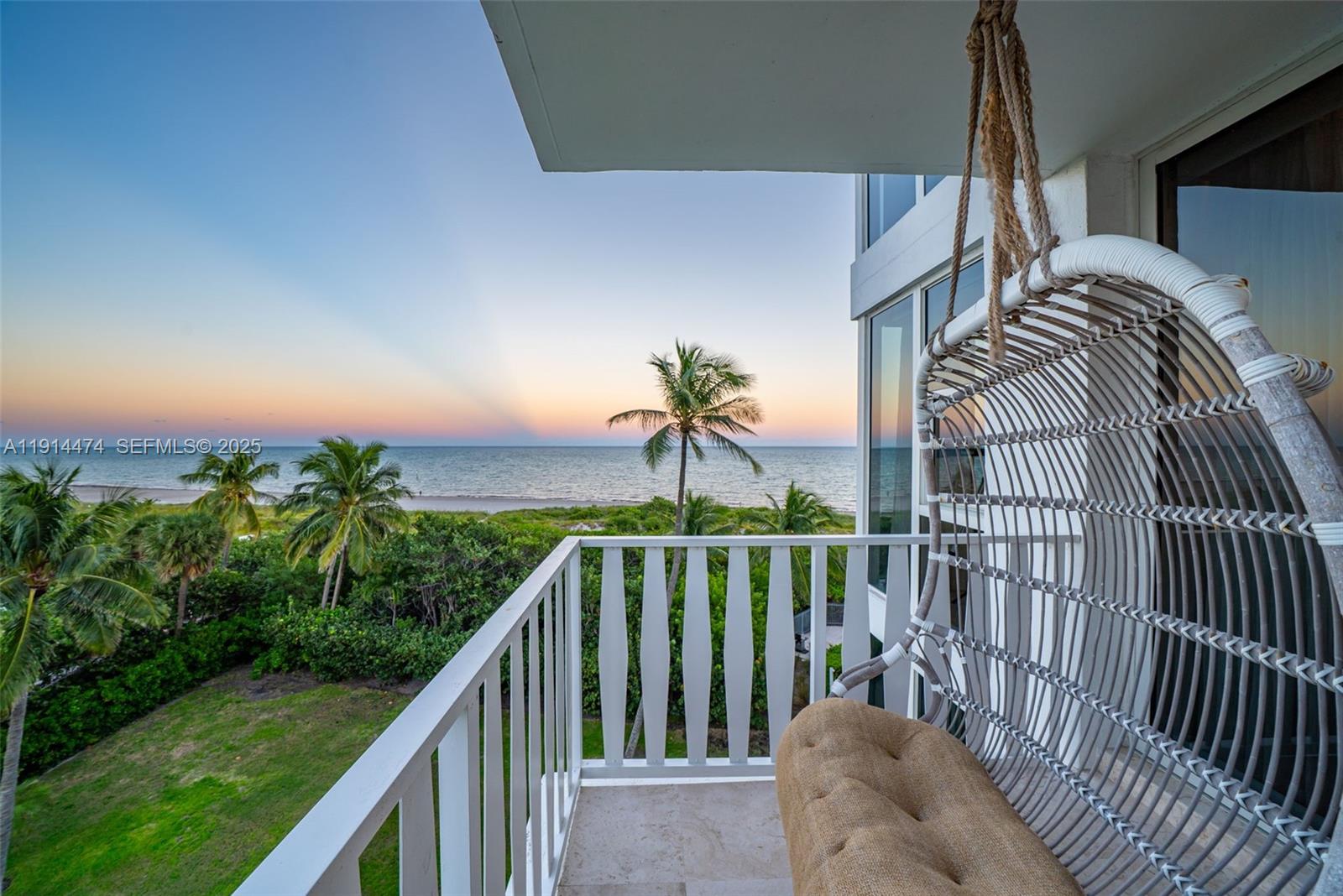 200 Ocean Ln Drive, Unit 501 Key Biscayne, FL 33149 - Photo 60 of 71 a view of balcony with furniture