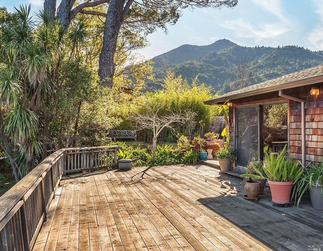 129 Crown Road Kentfield, CA 94904 - Photo 1 of 1 a view of backyard with outdoor seating and plants