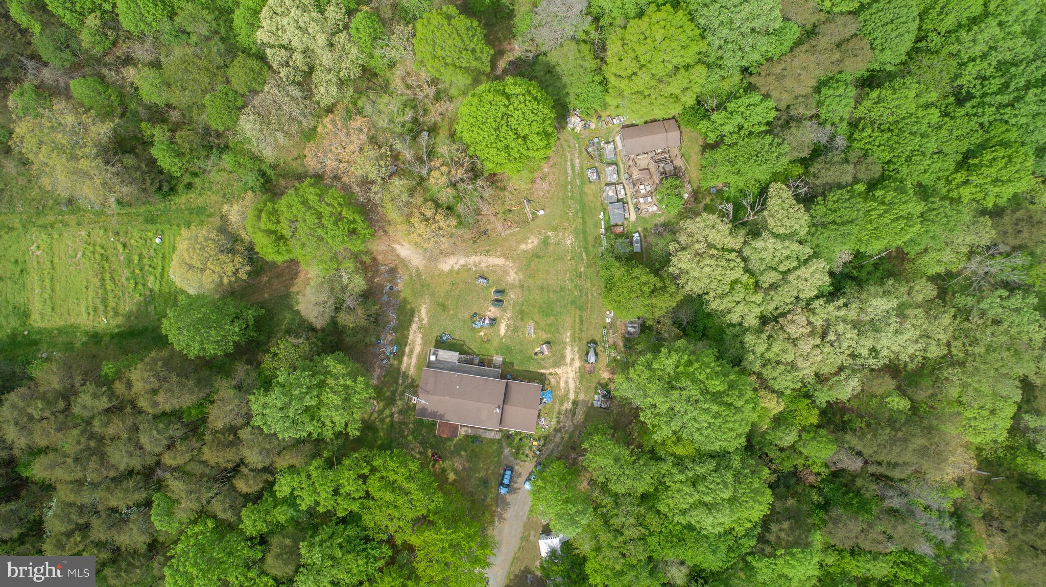 13520 Sillamon Road Goldvein, VA 22720 - Photo 18 of 22 Aerial view above the home..