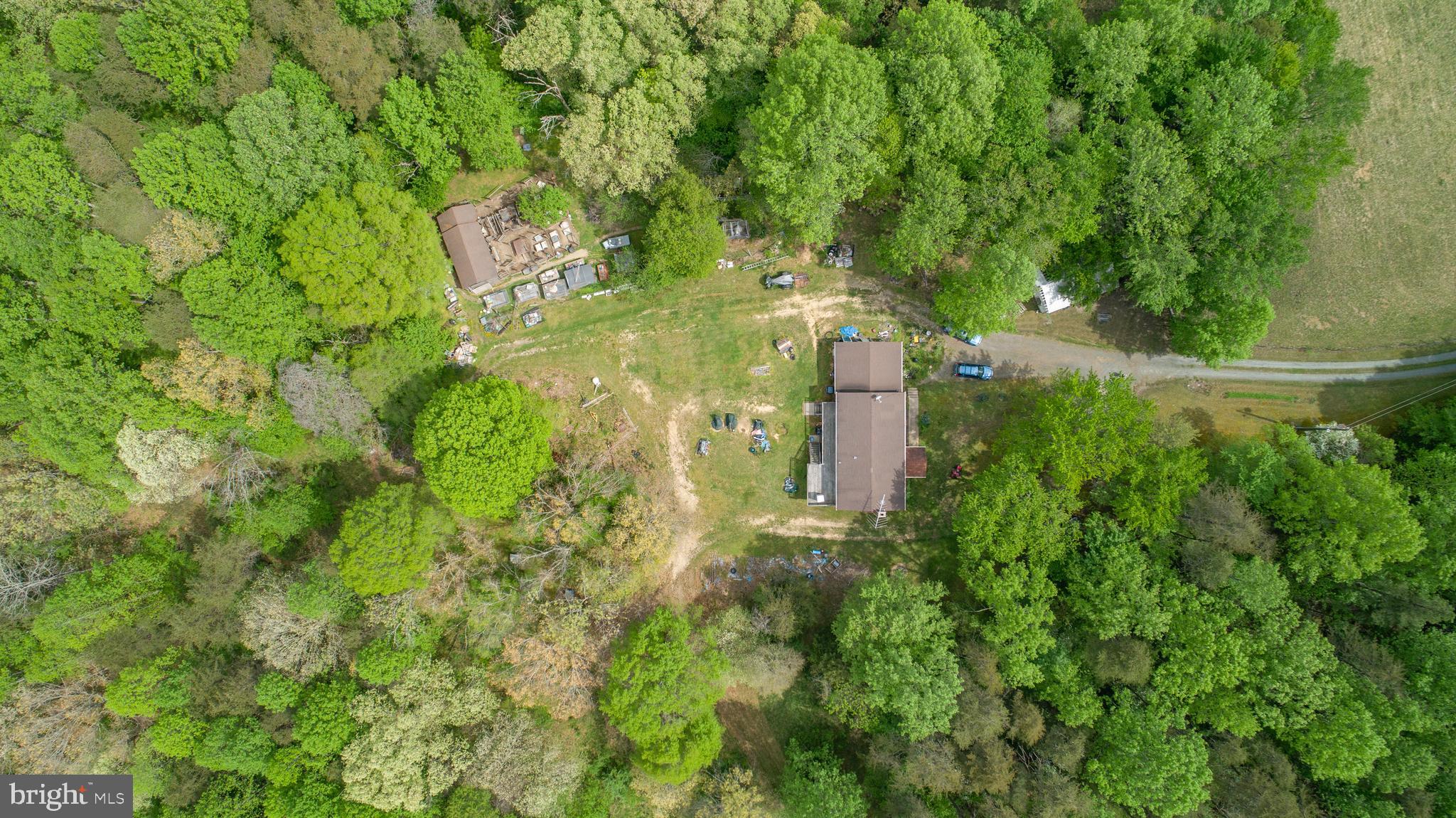 13520 Sillamon Road Goldvein, VA 22720 - Photo 20 of 22 Aerial view above the home...